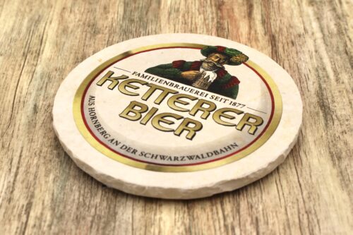 Ketterer Bier - Natursteinuntersetzer