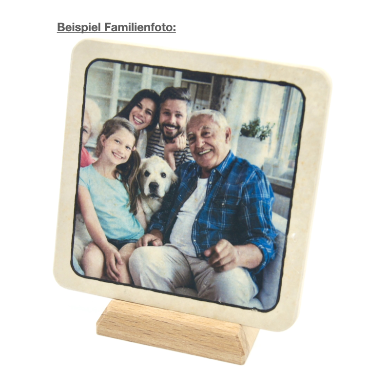 Dein Fützl – quadratisch mit Rand – Bild 7