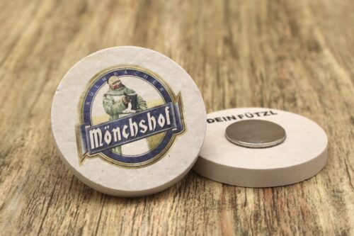 Kulmbacher Mönchshof - Kühlschrankmagnet 48mm