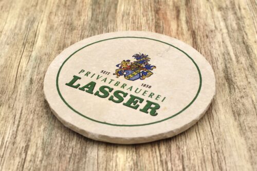 Privatbrauerei Lasser - Natursteinuntersetzer