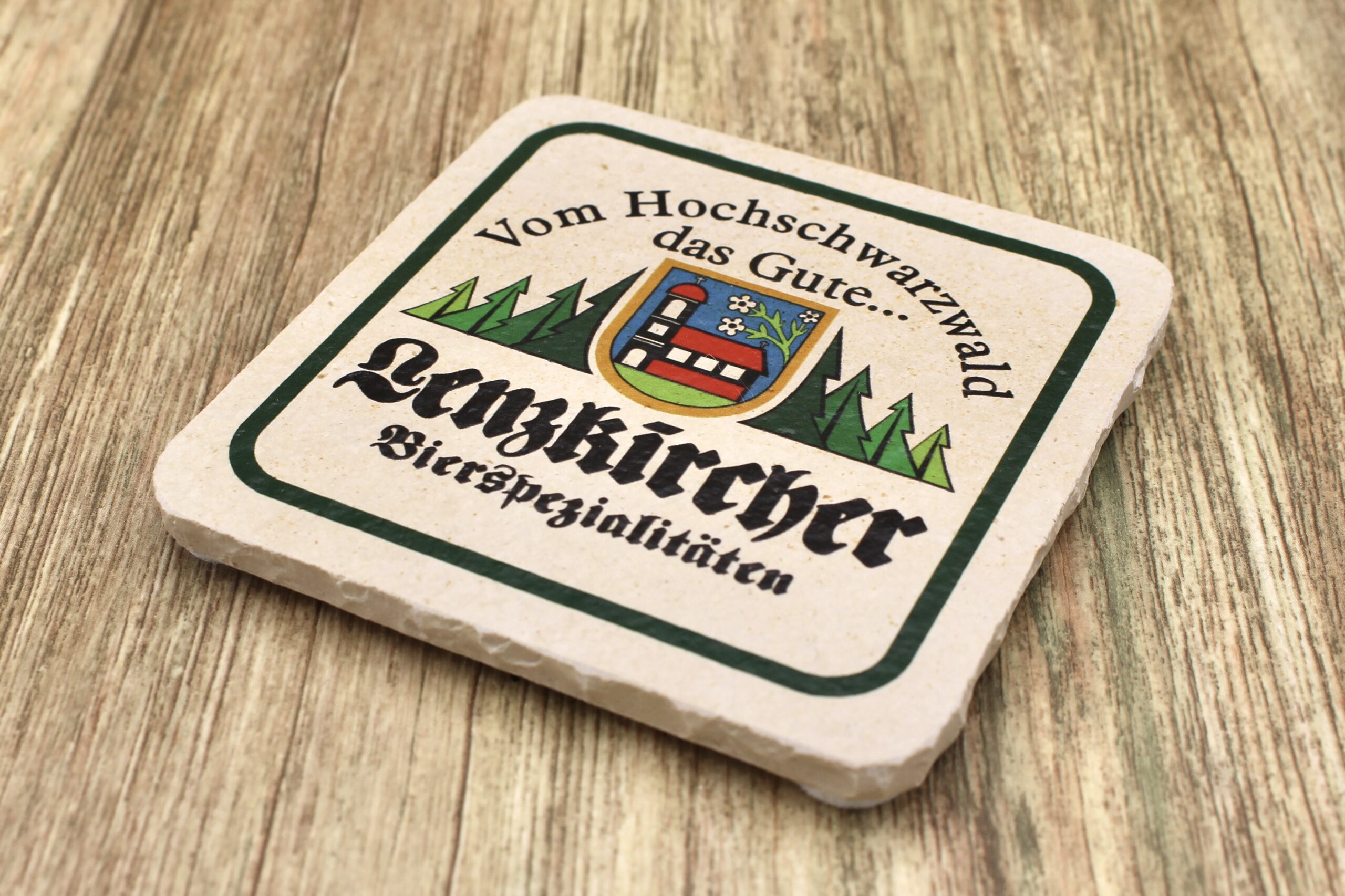 Brauerei Rogg (Lenzkircher) - Natursteinuntersetzer