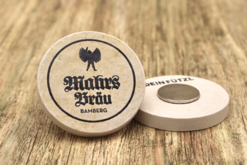 Mahrs Braeu - Kühlschrankmagnet 48mm