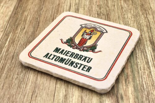 Maierbräu - Natursteinuntersetzer