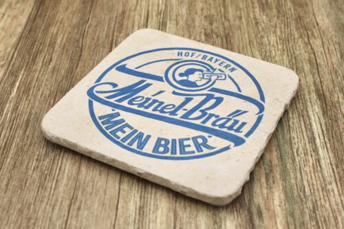 Meinel Bräu Hof - Natursteinuntersetzer