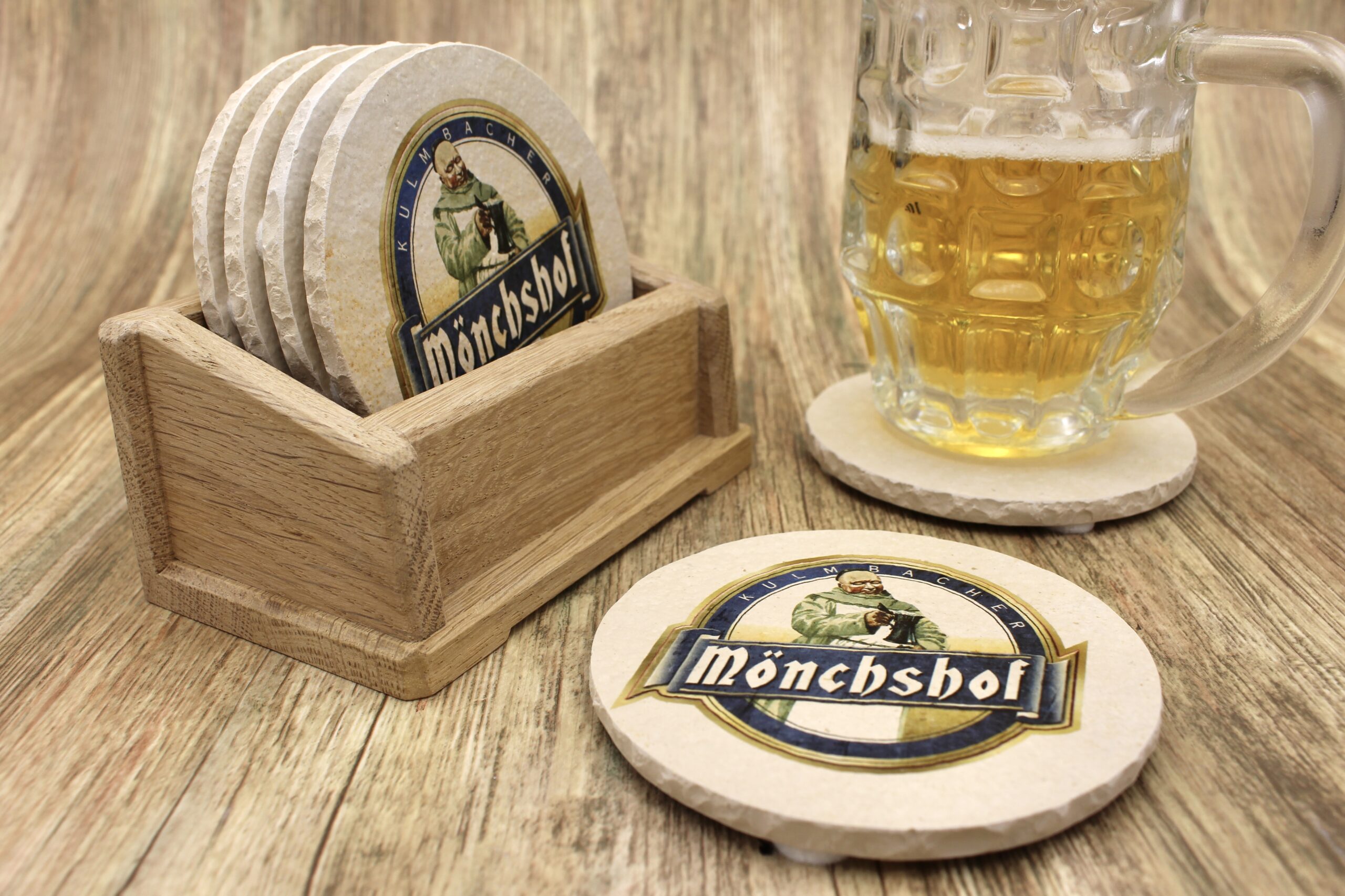 Kulmbacher Mönchshof - Natursteinuntersetzer – Bild 3