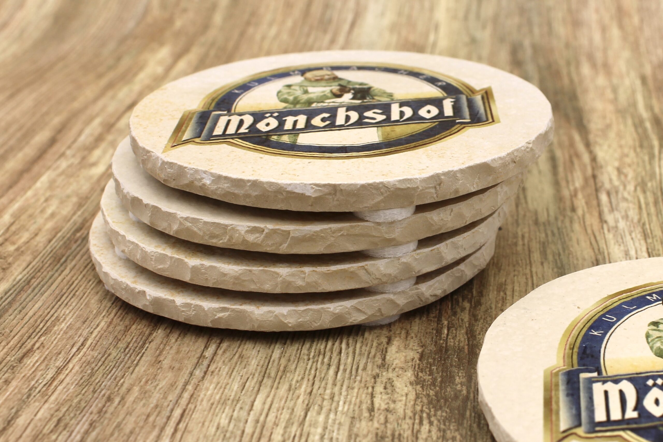 Kulmbacher Mönchshof - Natursteinuntersetzer – Bild 2