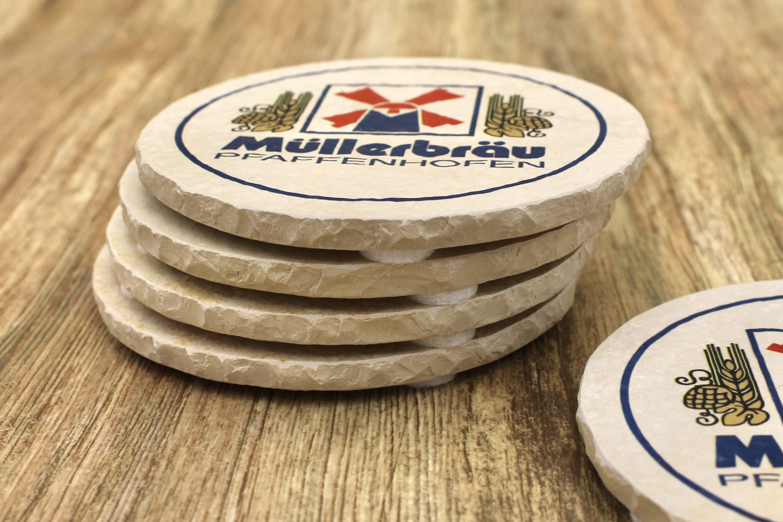 Müllerbräu - Natursteinuntersetzer – Bild 2