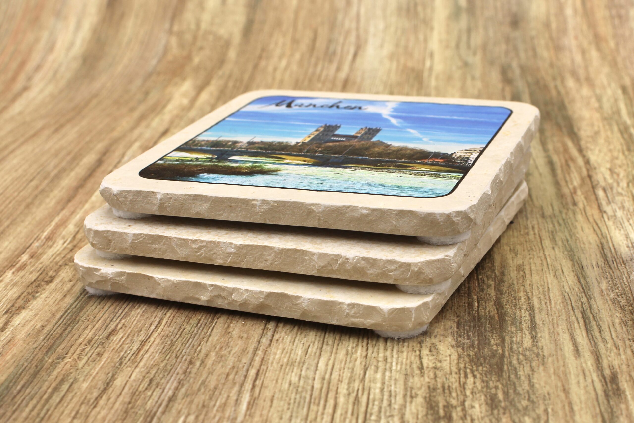 München Isar - Natursteinuntersetzer – Bild 2