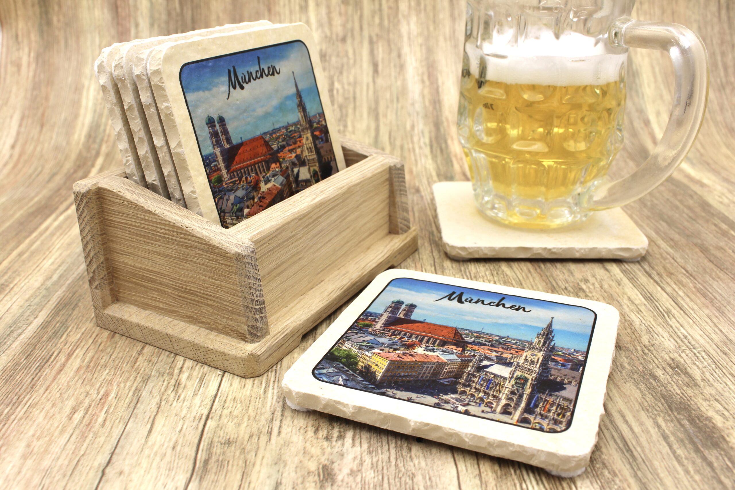 München - Natursteinuntersetzer – Bild 3