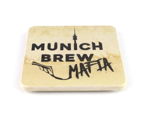 Munich Brew Mafia - Natursteinuntersetzer