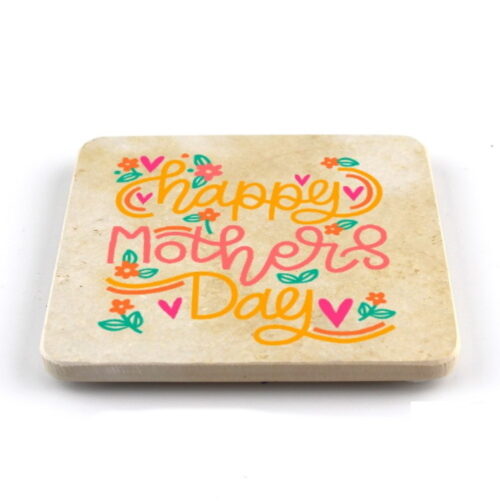 Muttertagsfützl "Happy Mothers Day" - quadratisch