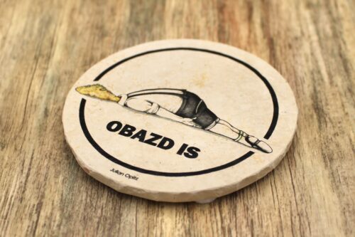 Obazd is - Natursteinuntersetzer