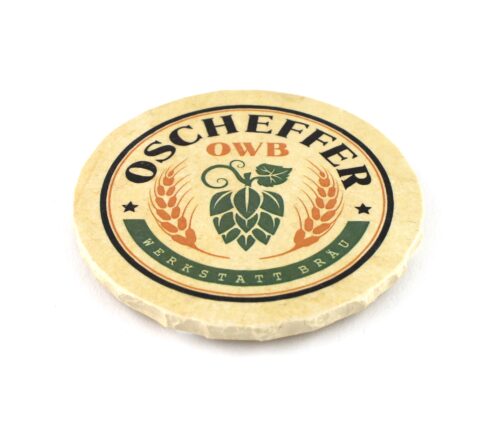 Oscheffer Werkstatt Bräu - Natursteinuntersetzer