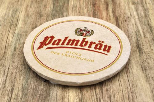 Palmbräu Stolz- Natursteinuntersetzer