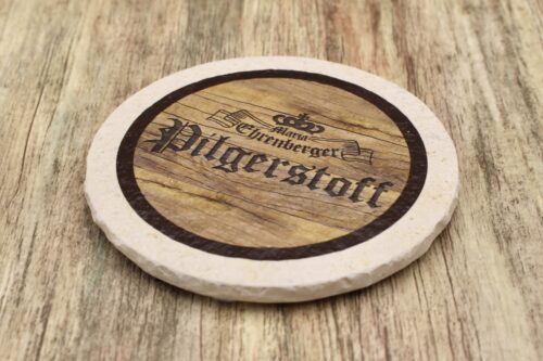 Pilgerstoff - Natursteinuntersetzer