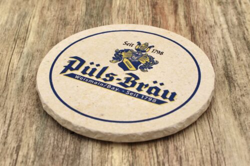 Weismainer Püls Bräu- Natursteinuntersetzer