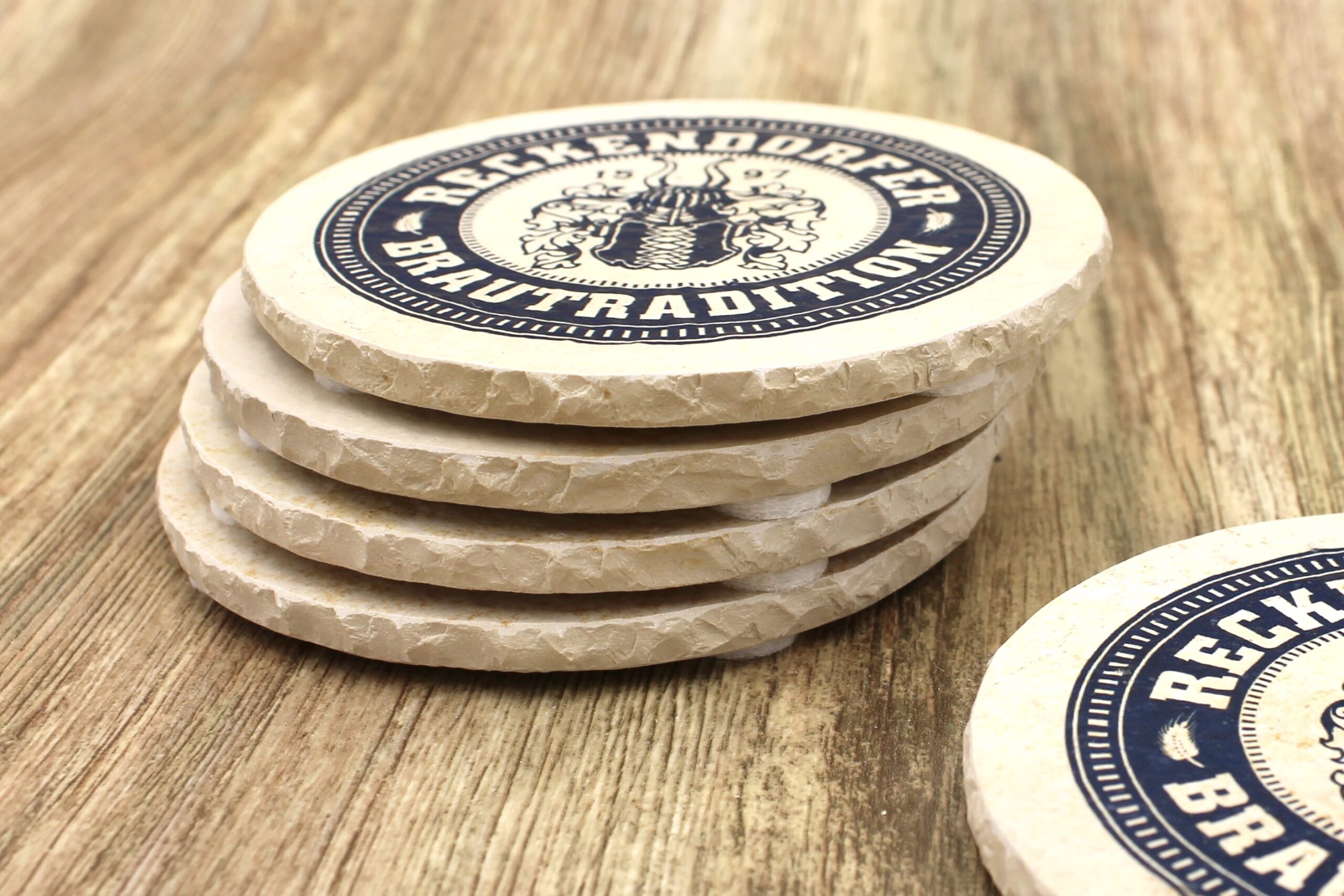 Schlossbrauerei Reckendorf - Natursteinuntersetzer – Bild 2