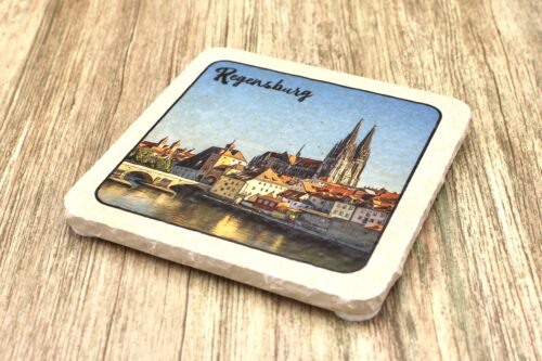 Regensburg Brücke - Natursteinuntersetzer