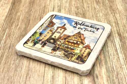 Rothenburg ob der Tauber - Natursteinuntersetzer
