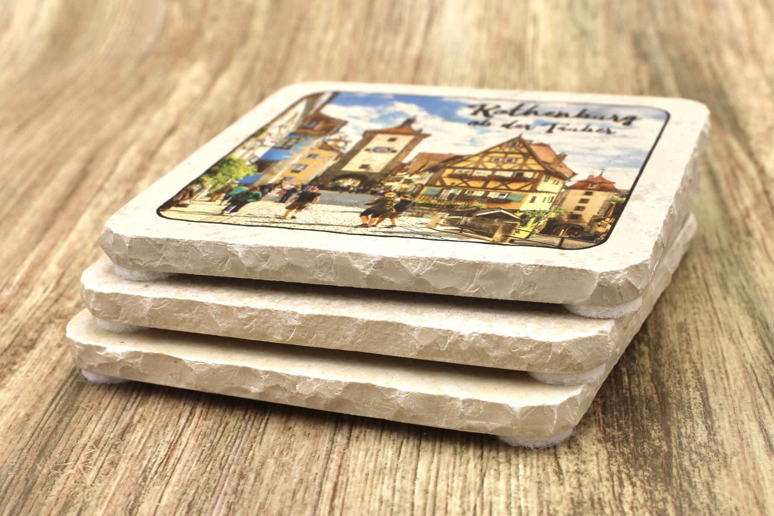 Rothenburg ob der Tauber - Natursteinuntersetzer – Bild 2