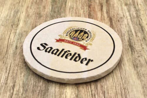 Brauhaus Saalfeld - Natursteinuntersetzer