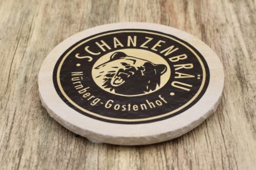 EH - Schanzenbräu - Natursteinuntersetzer