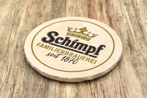Brauerei Schimpf - Natursteinuntersetzer
