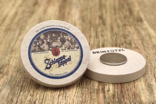 Schlappeseppel - Kühlschrankmagnet 48mm