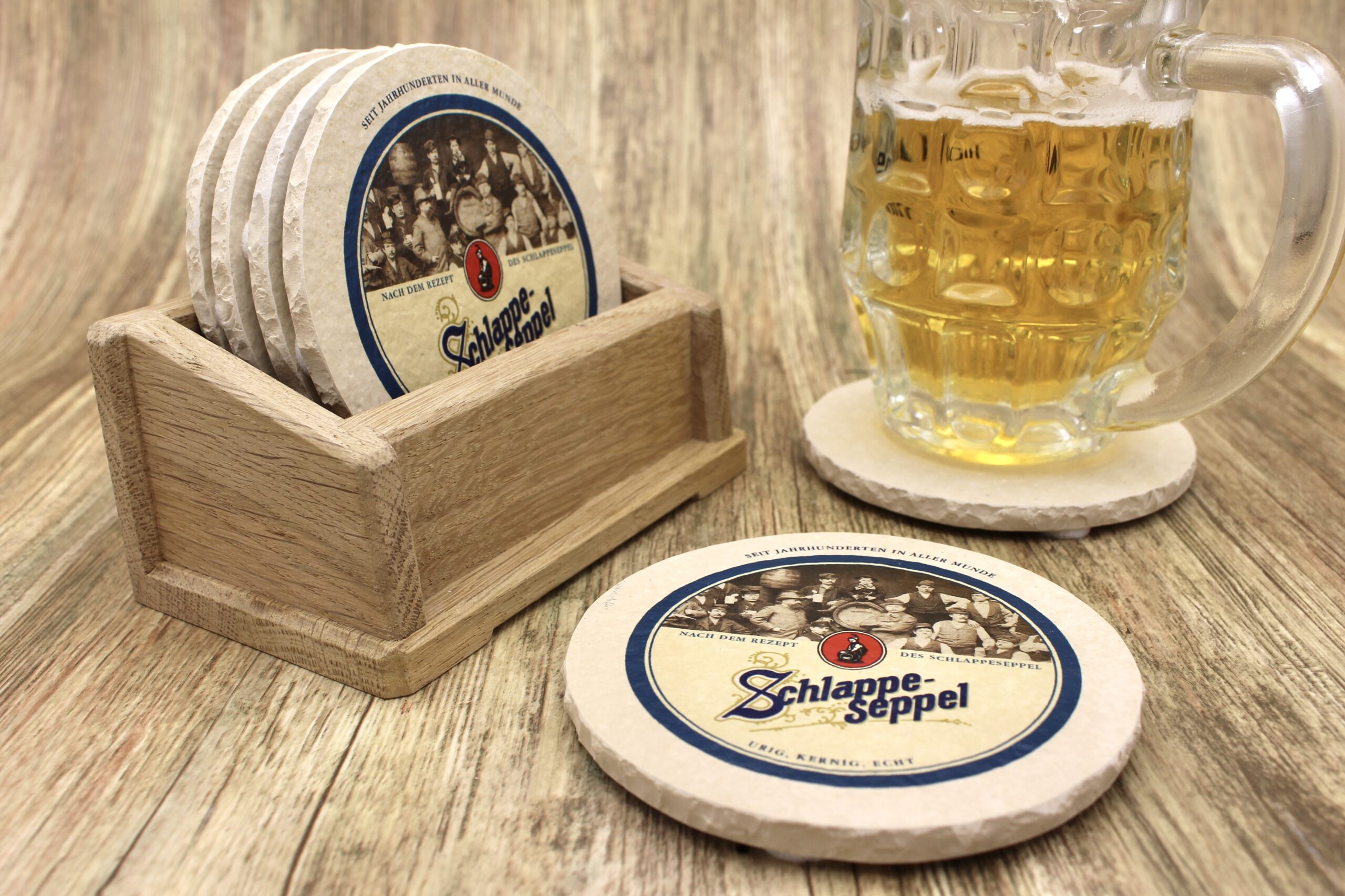 Schlappeseppel - Natursteinuntersetzer – Bild 3