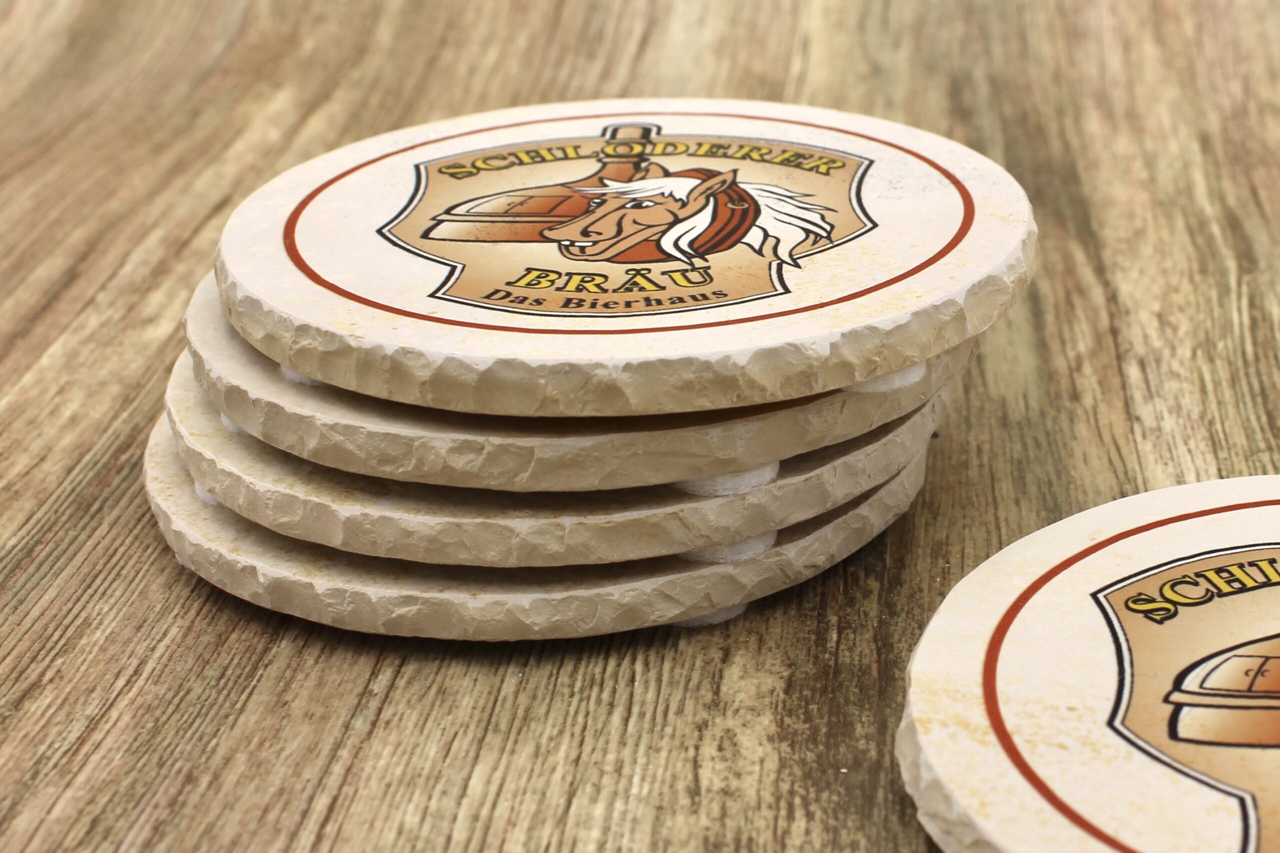Schloderer Bräu - Natursteinuntersetzer – Bild 2