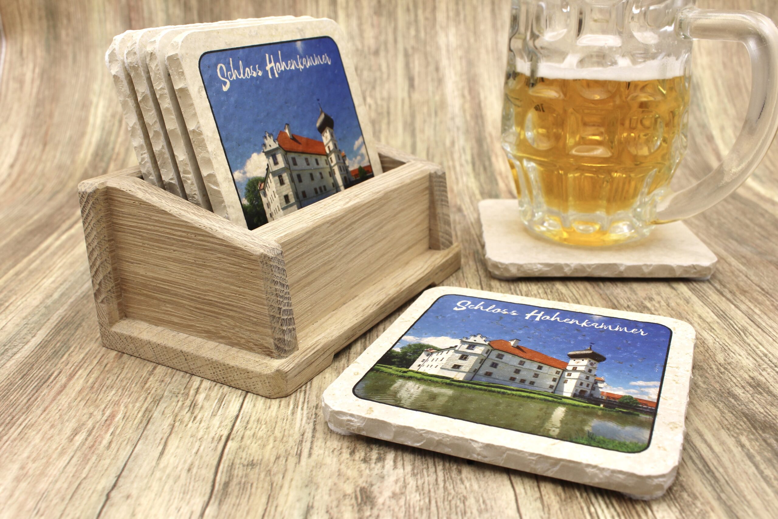 Schloss Hohenkammern - Natursteinuntersetzer – Bild 3