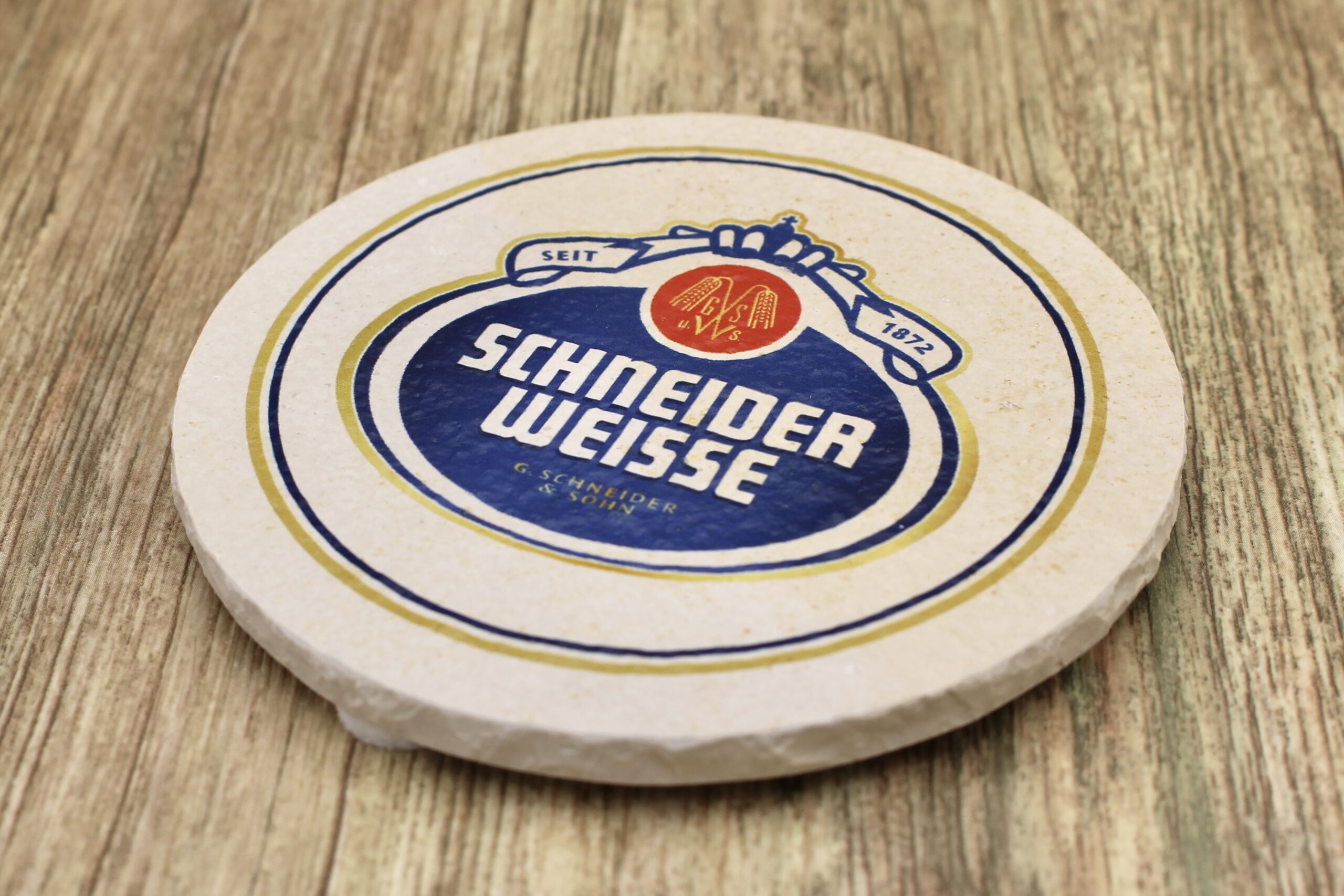 Schneider Weisse - Natursteinuntersetzer