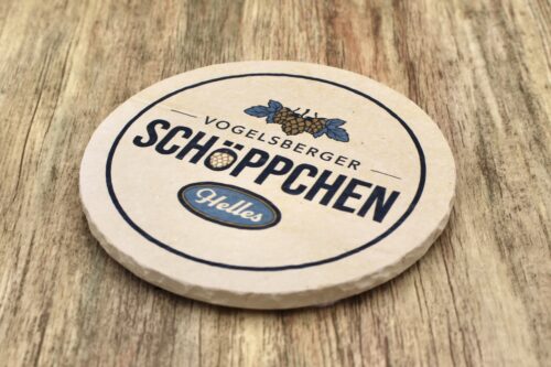 Vogelsberger Schöppchen - Natursteinuntersetzer