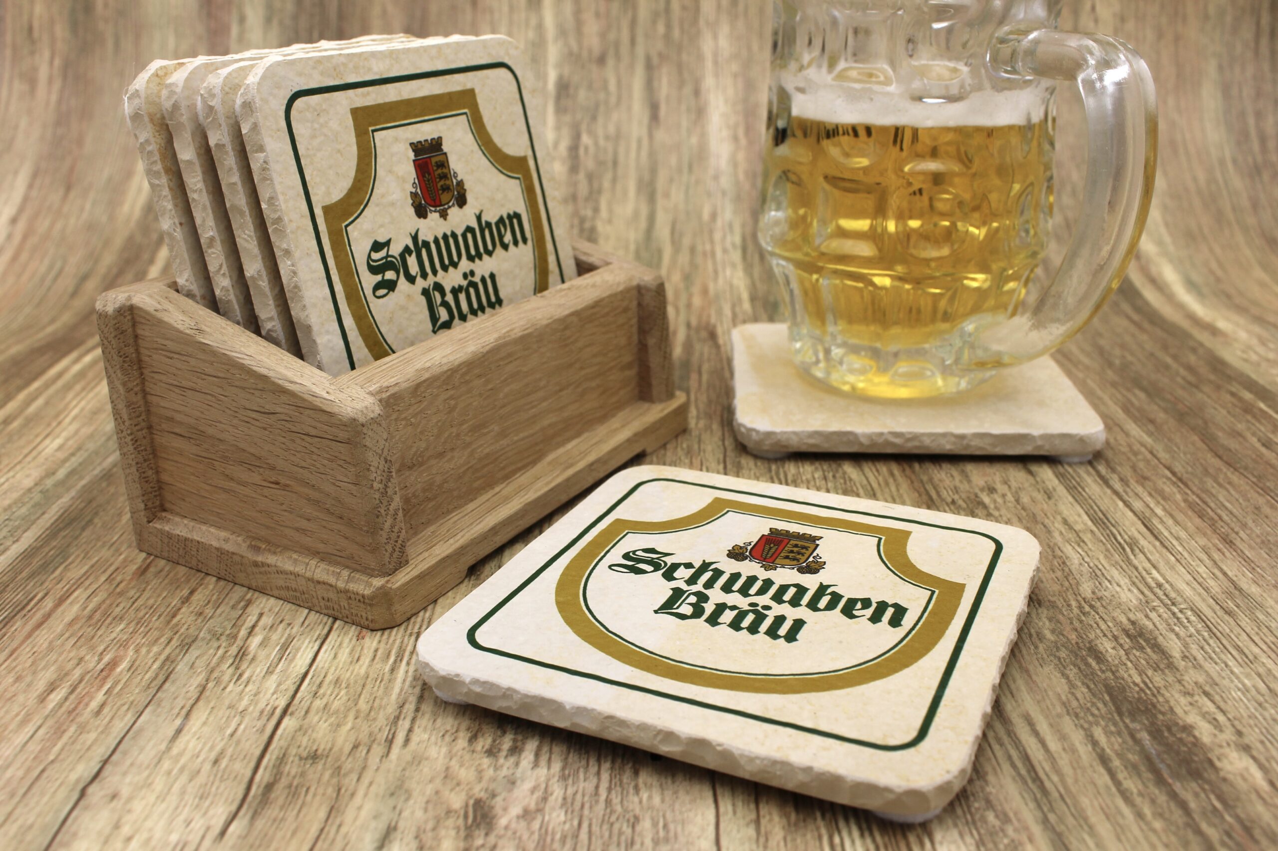 Schwabenbräu - Natursteinuntersetzer – Bild 3