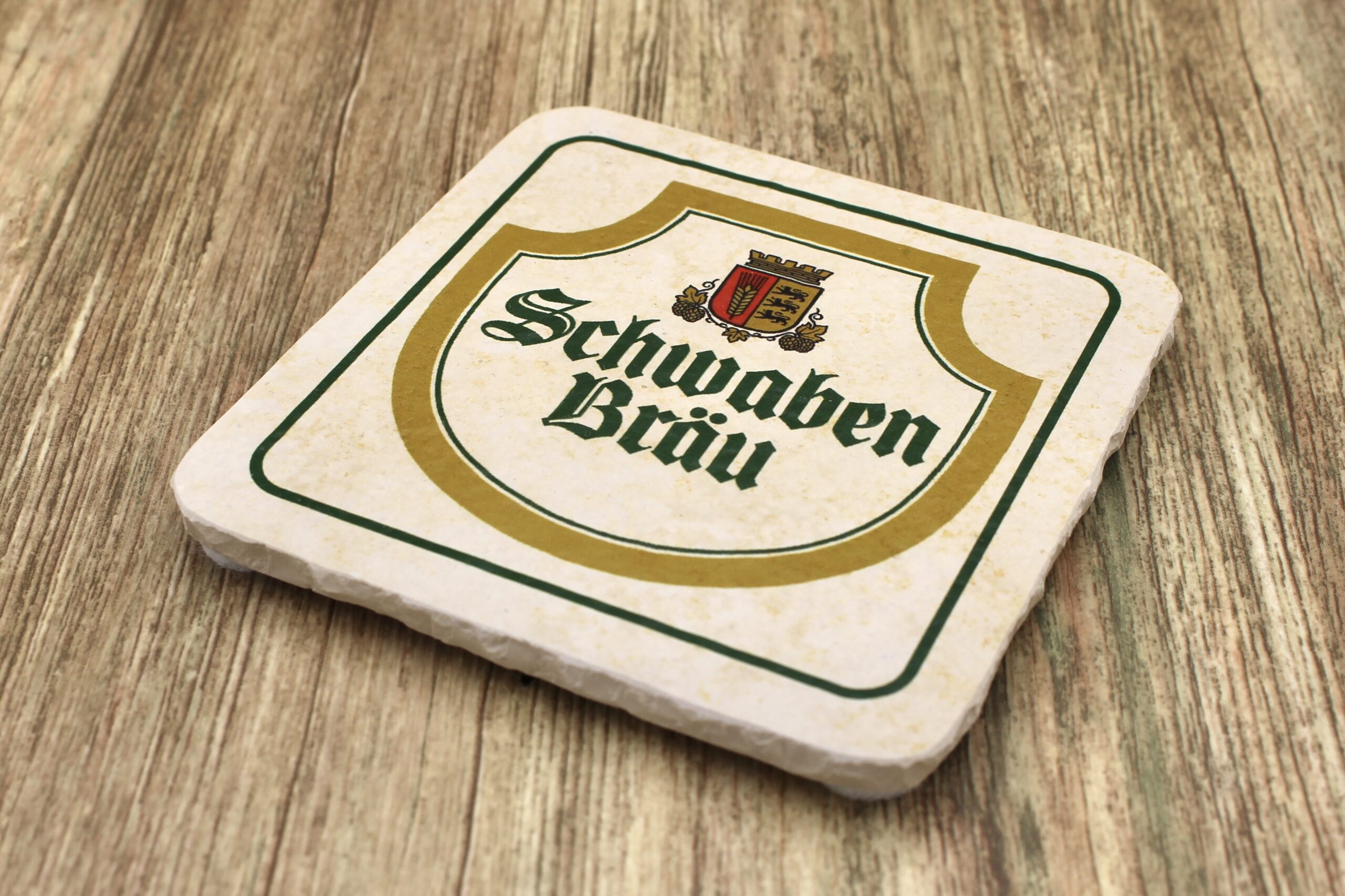 Schwabenbräu - Natursteinuntersetzer
