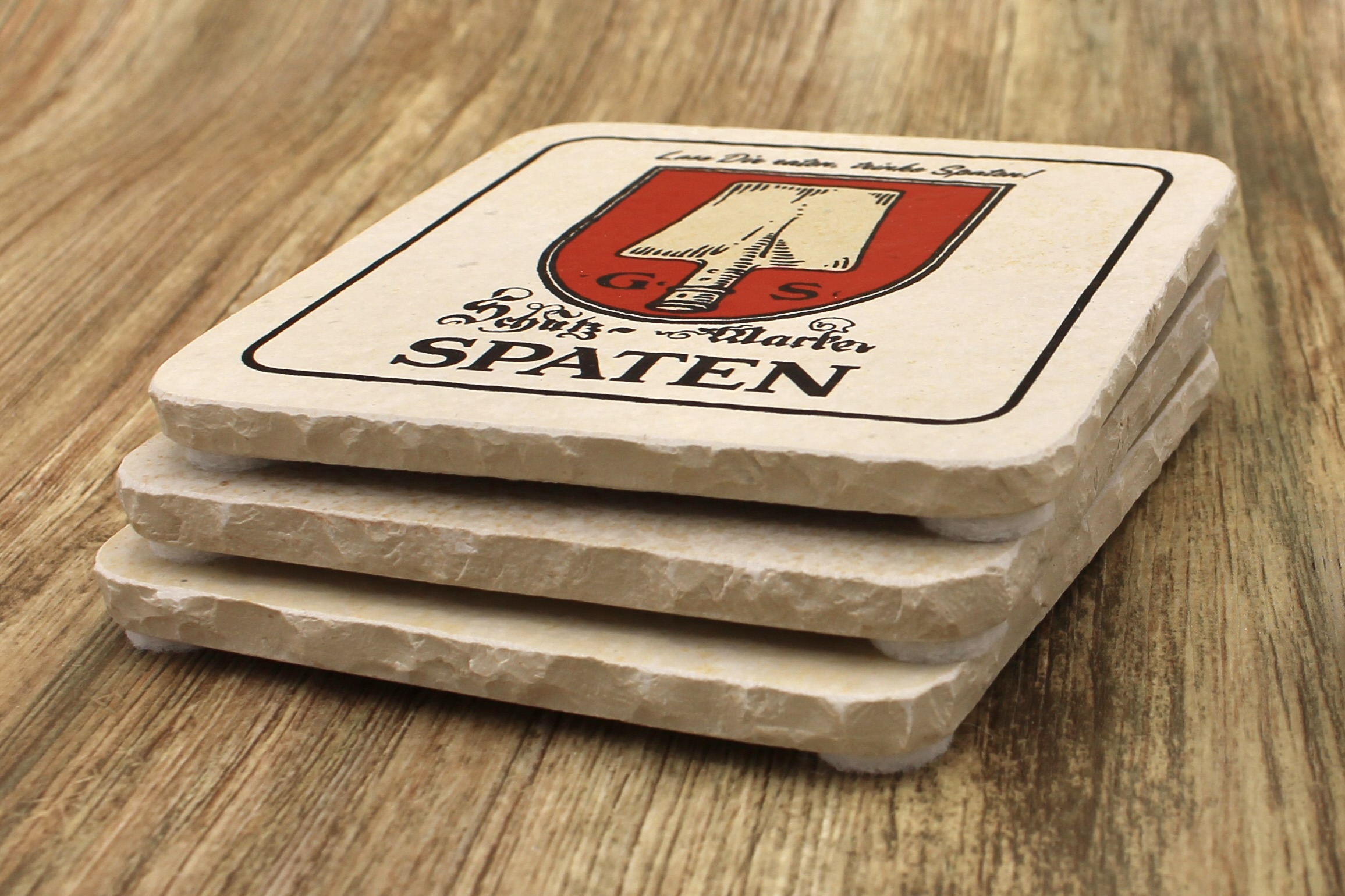 Spaten - Natursteinuntersetzer – Bild 2