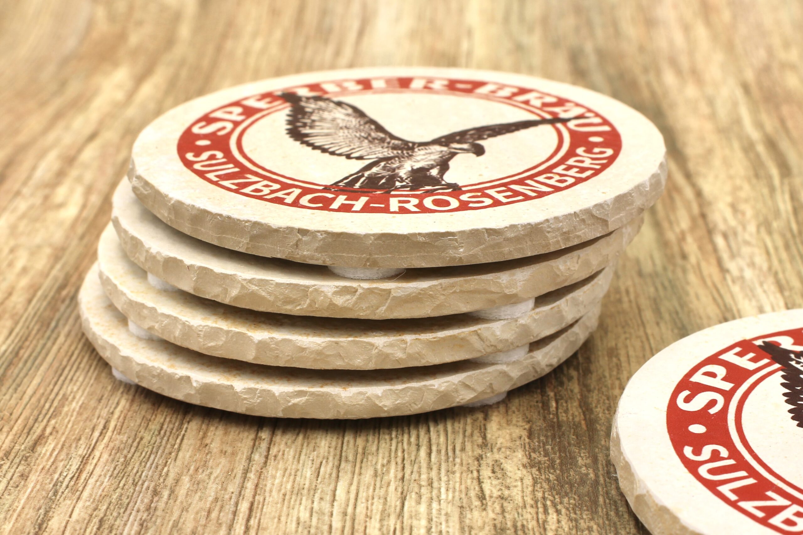 Sperber Bräu - Natursteinuntersetzer – Bild 2