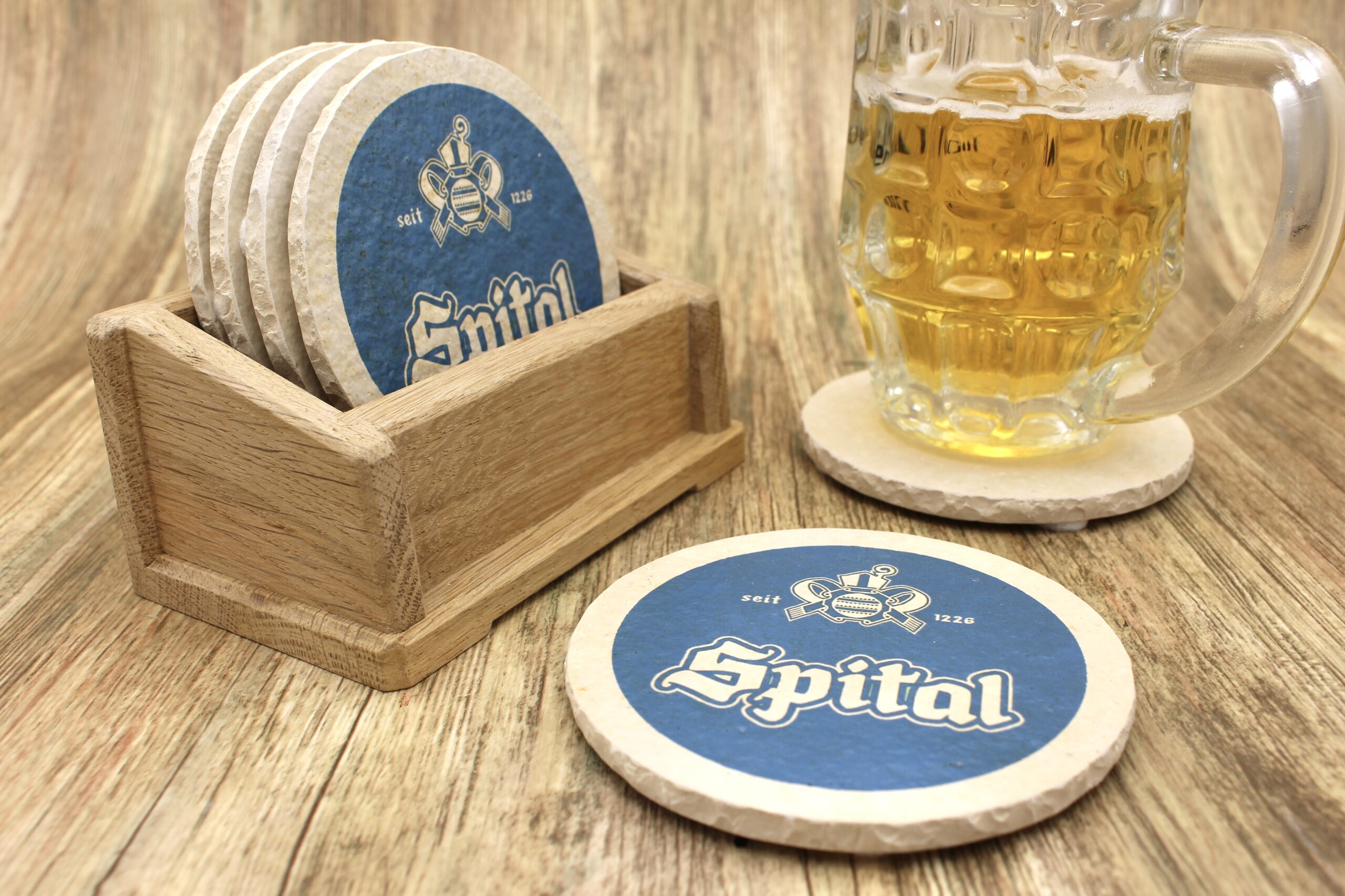 Spitalbrauerei - Natursteinuntersetzer – Bild 3