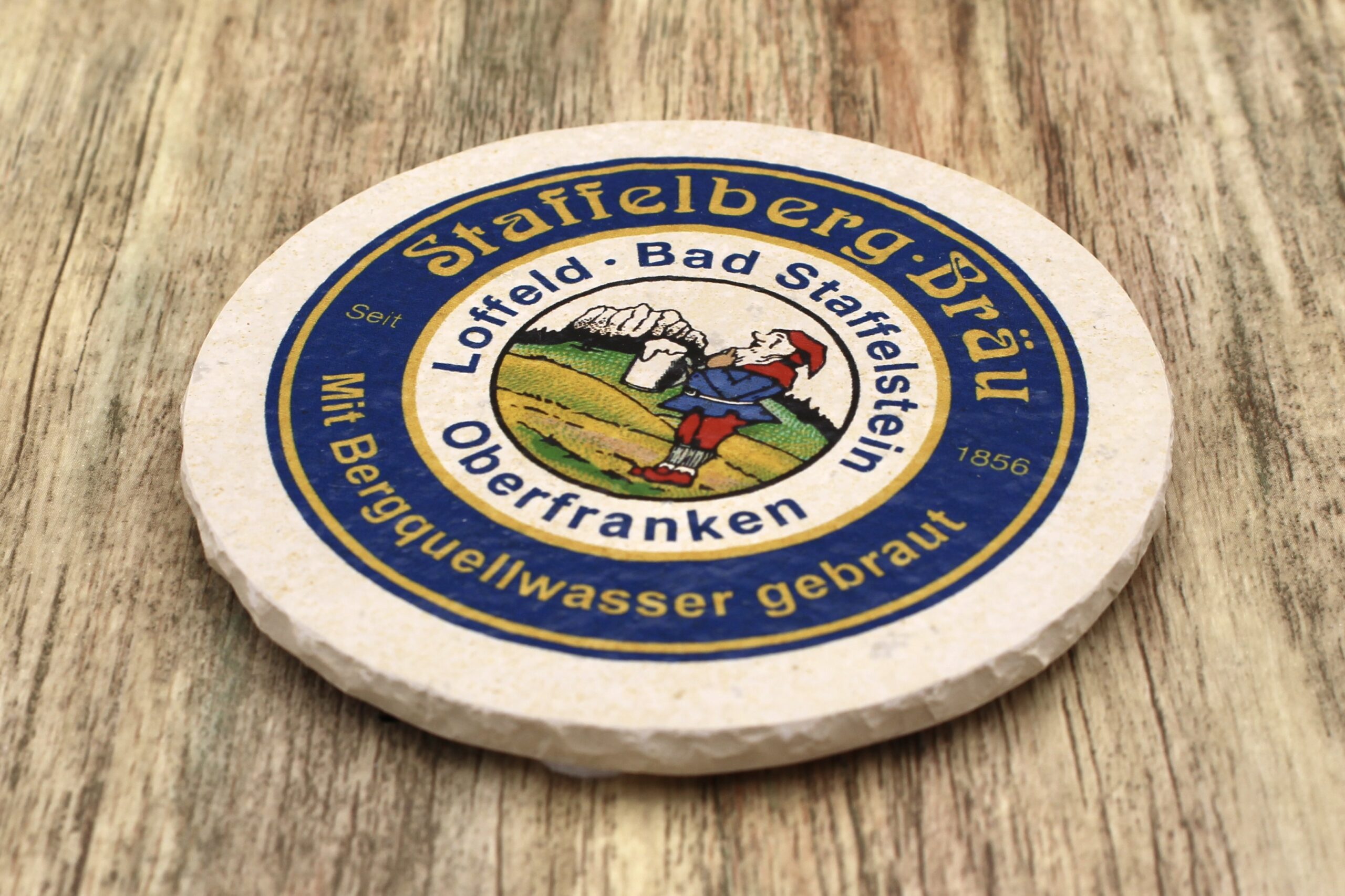 Staffelberg Bräu - Natursteinuntersetzer