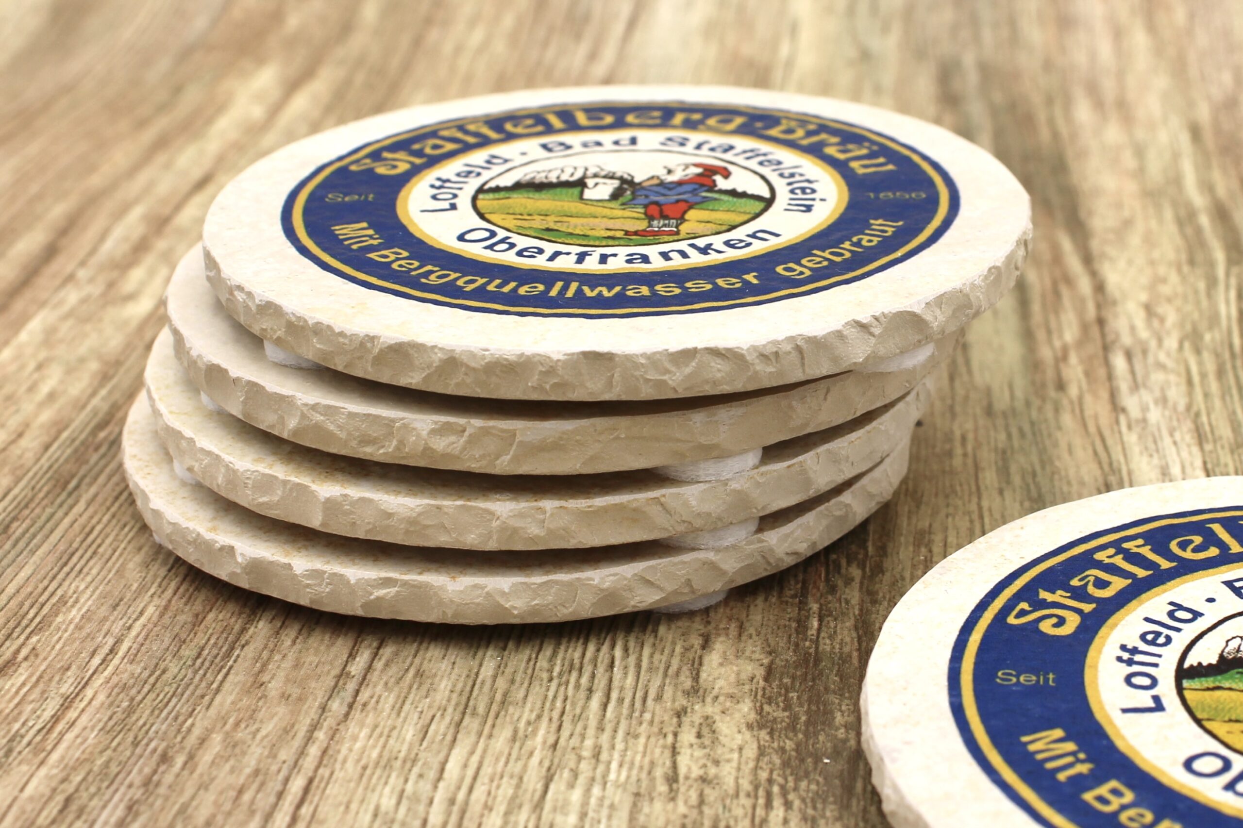 Staffelberg Bräu - Natursteinuntersetzer – Bild 2