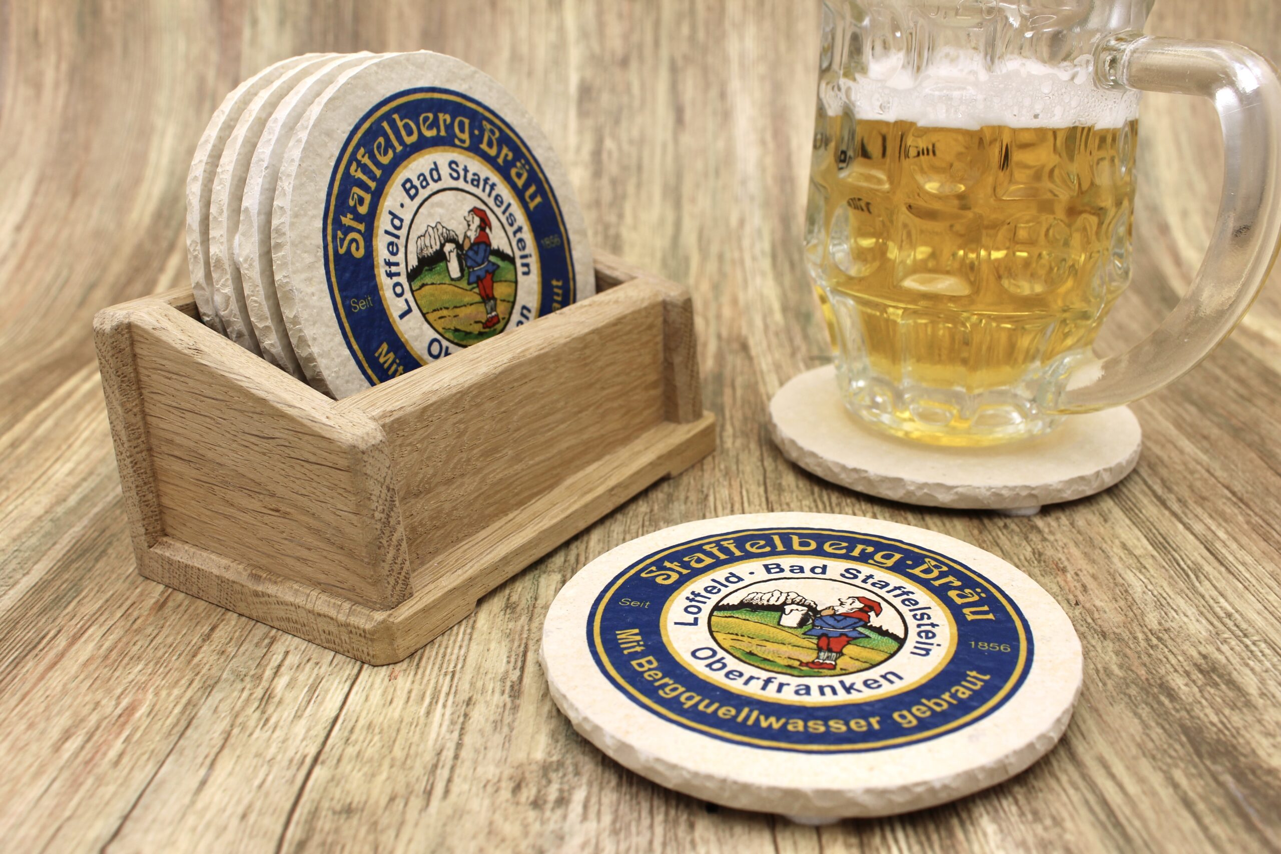 Staffelberg Bräu - Natursteinuntersetzer – Bild 3