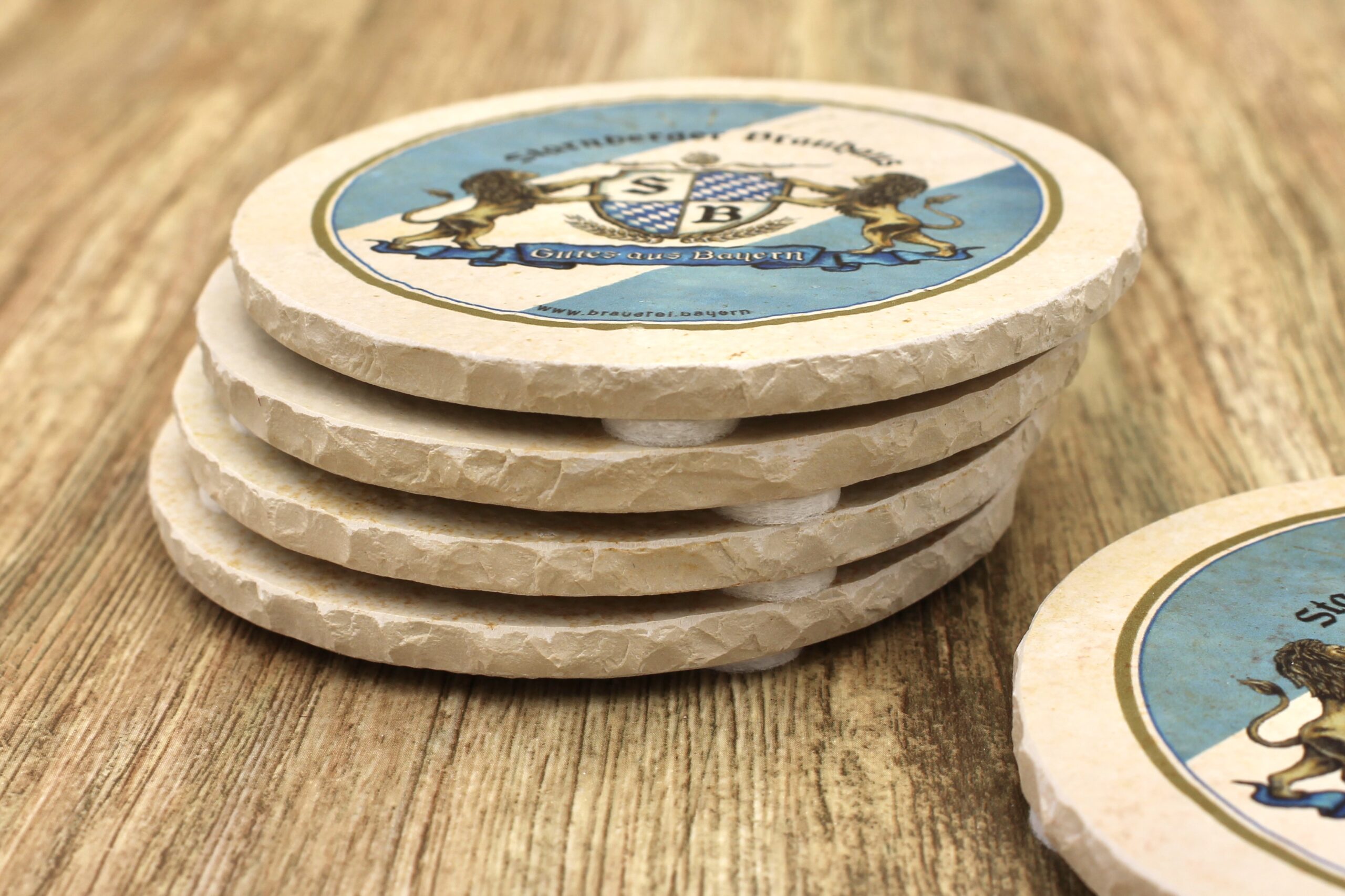 Starnberger Weissbier - Natursteinuntersetzer – Bild 2