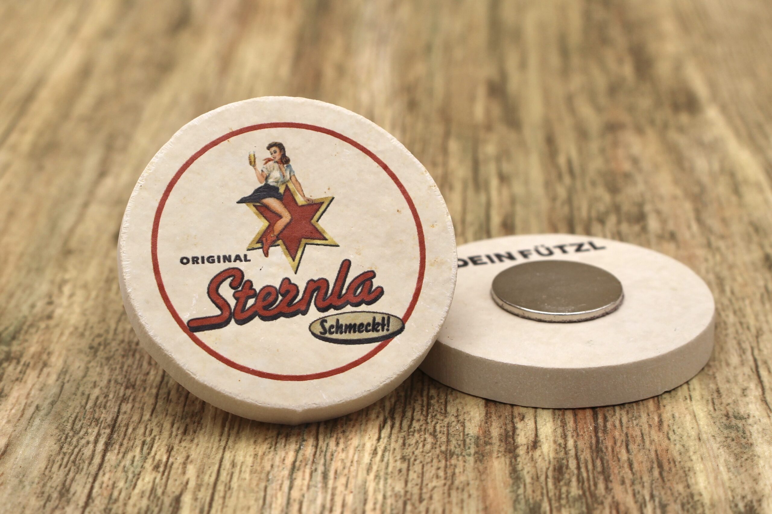 Sternla Bier - Kühlschrankmagnet 48mm