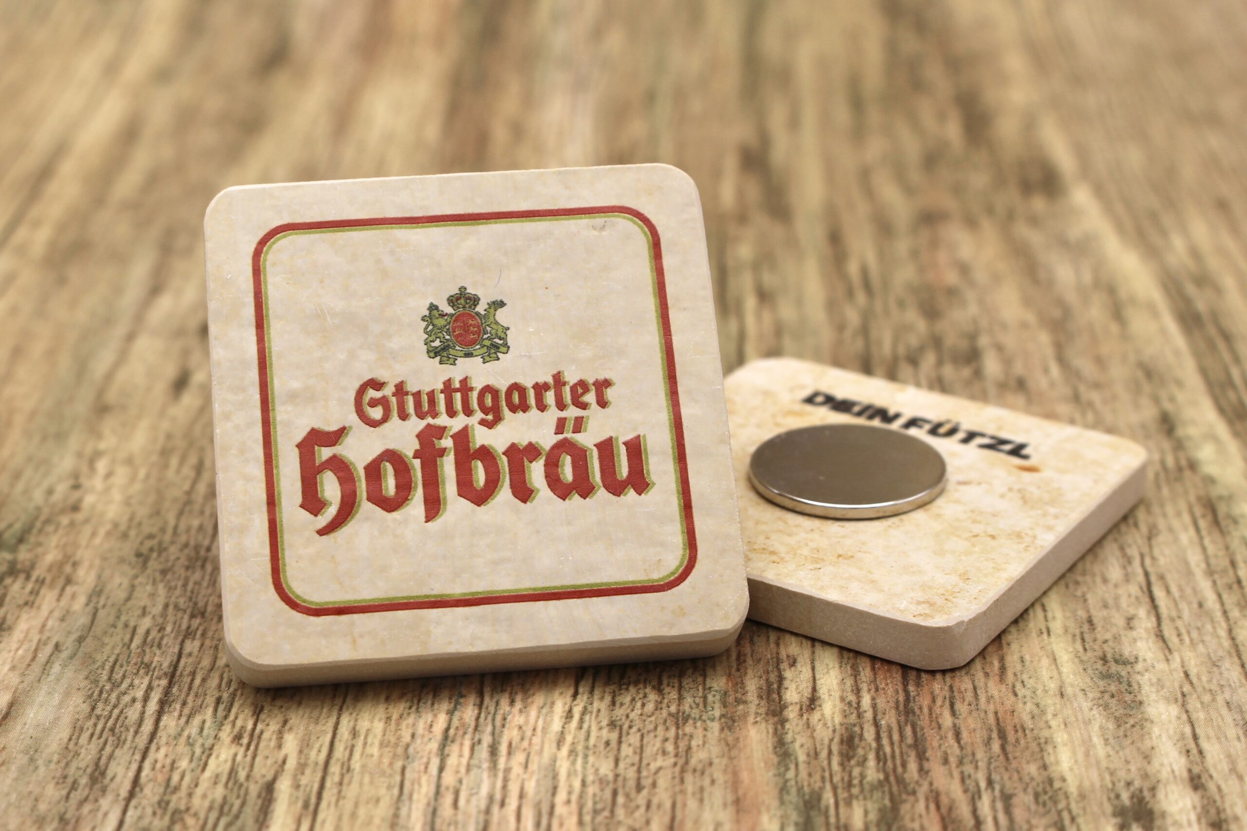Stuttgarter Hofbräu - Kühlschrankmagnet 48mm