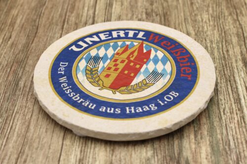 Unertl Weißbier - Natursteinuntersetzer