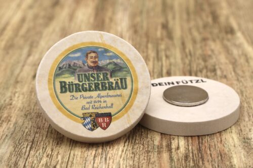 Unser Bürgerbräu - Kühlschrankmagnet 48mm