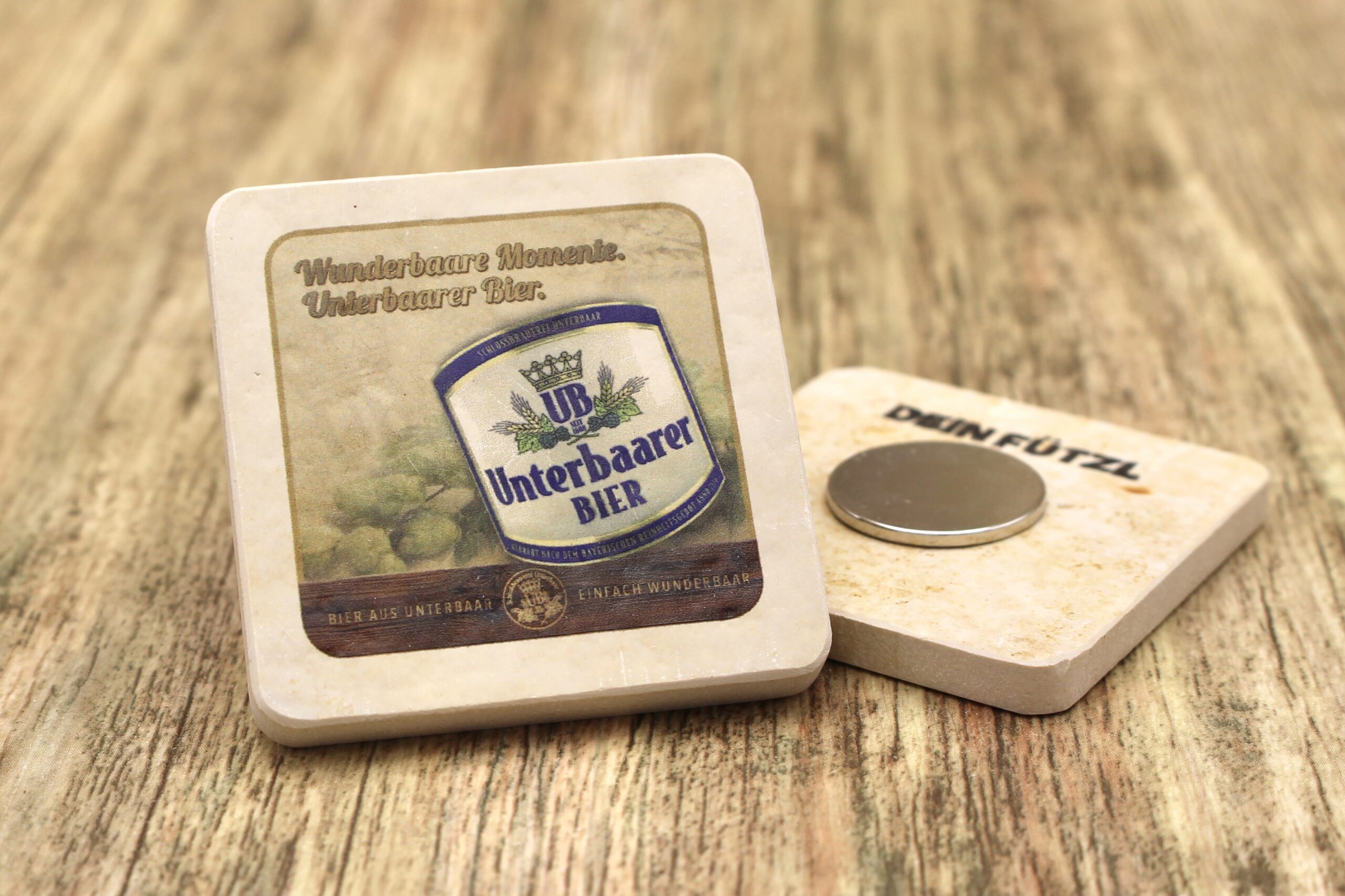 Schlossbrauerei Unterbaar - Kühlschrankmagnet 48mm