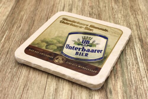 Schlossbrauerei Unterbaar - Natursteinuntersetzer