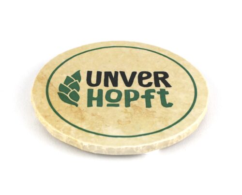 Unverhopft - Natursteinuntersetzer