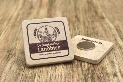 Brauerei Kesselring Urfränkisches Landbier - Kühlschrankmagnet 48mm